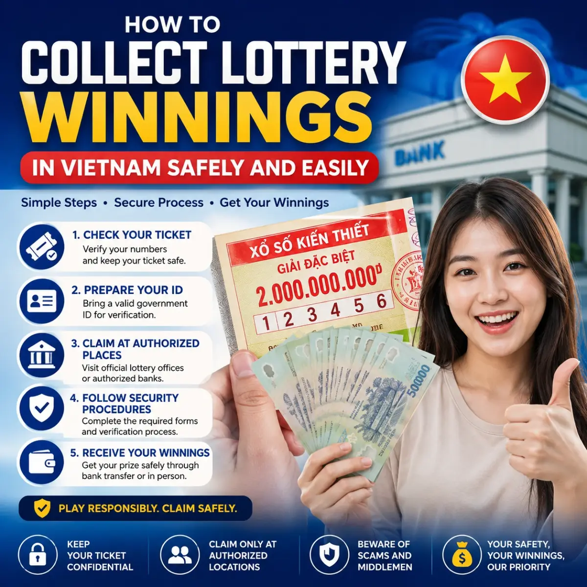 How to Collect Lottery Winnings in Vietnam Safely and Easily